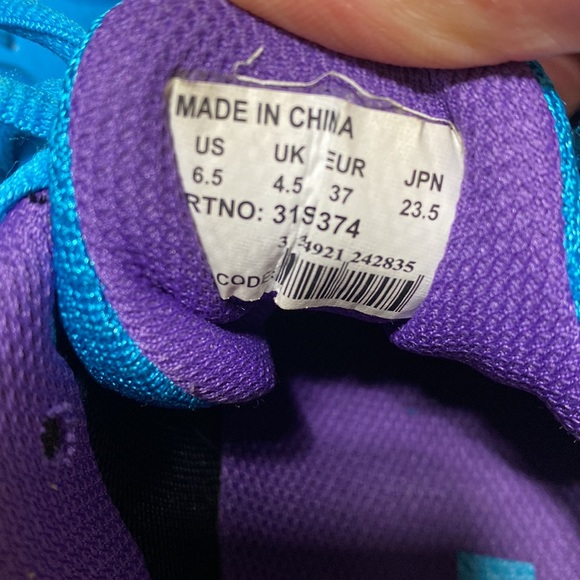 Babolat Propulse 4 all court Kompressor BKE & purple tennis shoe size 6.5 - Picture 9 of 13